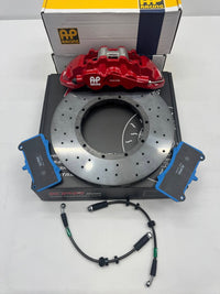 AP Racing CP8520 Big 6pot RADI-CAL II Calipers + KPR CCB CARBON CERAMIC ROTORS 380mm + KPR SP-CC CCB PADS - BIG BRAKE KIT
