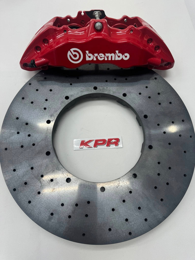 BREMBO GT-M 6 PISTON CALIPER + KPR BRAKES 380MM CCB CARBON CERAMIC ROTOR + FULL BRAKE KIT + CUSTOMISED BRAKES TO SUITS YOUR CAR