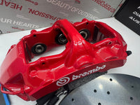 BREMBO GT6 Calipers + KPR CCB ROTORS 380mm/410mm Rotors + Brake Pads BIG BRAKE KIT SUITS ALL EUROP CARS -CUSTOMISED BRAKES