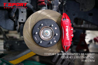 TT SPORT FRONT BIG BRAKE KIT (6 PISTON) FOR GWM UTE CANNON - suit factory 18 '' wheels
