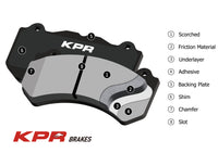KPR BRAKES - NEW O.E. PREMIUM (OE Premium) Replacement + Upgrade Brake Pads FITS Hyundai i30 & Kia Soul / Cerato 2005-2014 FRONT KP1754-OEP (DB1754)