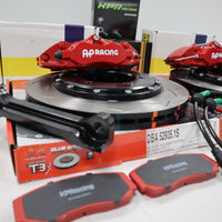 AP Racing front big brake kit for NISSAN PATROL Y61 fits O.E 17'' wheels (AP RACING + DBA +KPR)