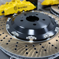 BREMBO PERFORMANCE 6POTS CALIPERS + 380MM ROTORS FULL BIG BRAKE KIT - BBK BREMBO + CUSTOMISED BRACKET TO SUIT YOUR CAR