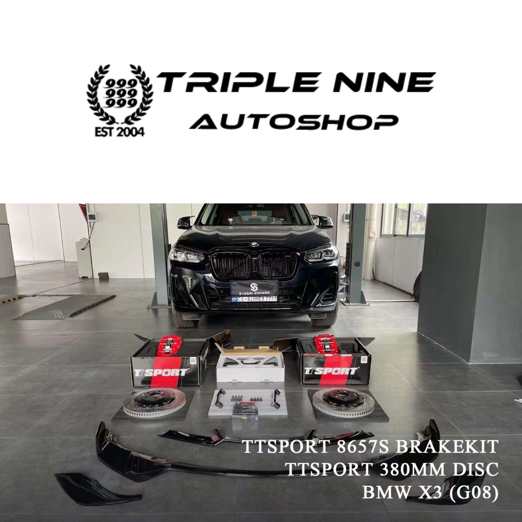 TT-SPORT Front brake upgradE kit for BMW X3 G08 - 20INCH