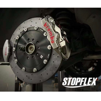 BREMBO front & rear GTR caliper with stopflex Full Carbon Ceramics(ccb) disc brake kit for BMW X4 / X5 / X6  22 INCH WHEELS