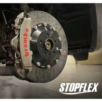 BREMBO front & rear GTR caliper with stopflex Full Carbon Ceramics(ccb) disc brake kit for BMW X4 / X5 / X6  22 INCH WHEELS