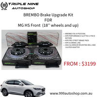 AP RACING BRAKE UPGRADE KIT FOR MG HS FRONT (18'' WHEEL AND UP )