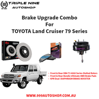 Brake Upgrade Combo  For  TOYOTA Land Cruiser 79 Series-VDJ79R  (DBA+BENDIX+KPR)