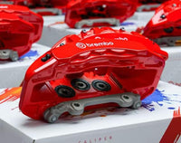 Brembo X-style calipers - 6 piston - red