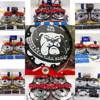 AP RACING brake upgrade kit  (CP9665-CP9441) and 355MM/330MM J-HOOK ROTORS fit Porsche 911 964 (front + rear)