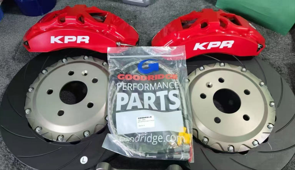 KPR BRAKES 6PISTON BRAKE CALIPERS + 355MM ROTORS BIG BRAKE KIT