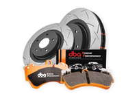 DBA BRAKE COMBO FOR TOYOTA PRADO LC150 FRONT (DBA T3 SLOTTED ROTORS+DBA XP PADS)