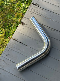 90 Degree 2.5" 63mm L=600MM Aluminum Turbo Intercooler Pipe Piping Tube hose