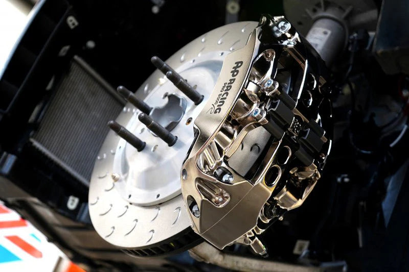 AP RACING PRO 5000R CP9668 (Nickel Plate) CALIPER J-HOOK ROTORS BIG BRAKE KIT