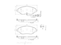 Brembo Front brake combo ( rotor + pads) for VW Golf R MK7 and Audi S3 8V