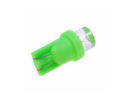 2 X GREEN LED GLOBES T10 5W FOR AUTOMOTIVE MULTIPURPOSE USAGE