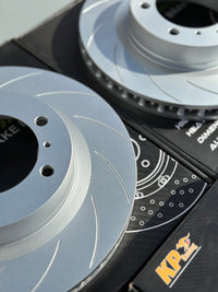 KPR BRAKE UPGRADE SOLUTION FOR  TOYOTA PRADO LC150 FRONT- 4X4/4WD/ HEAVY DUTY