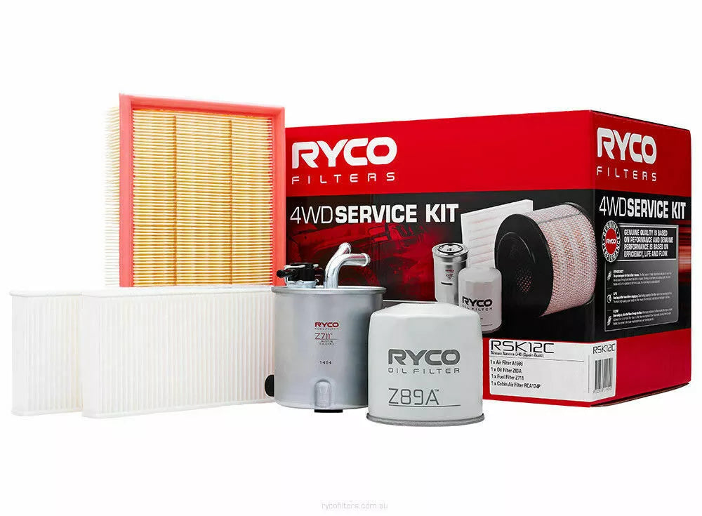 Ryco RSK12C 4WD Service Kit FOR Navara D40 (Spain Build)