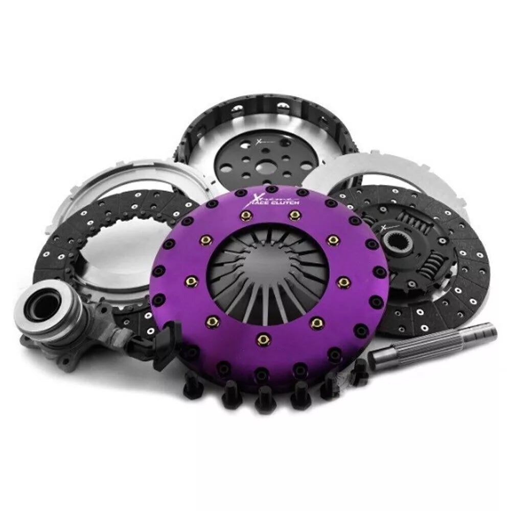 Xtreme Clutch 230mm Sprung Organic Twin Plate Clutch Kit KNI23530-2A FITS NISSAN SKYLINE RB25DET R33