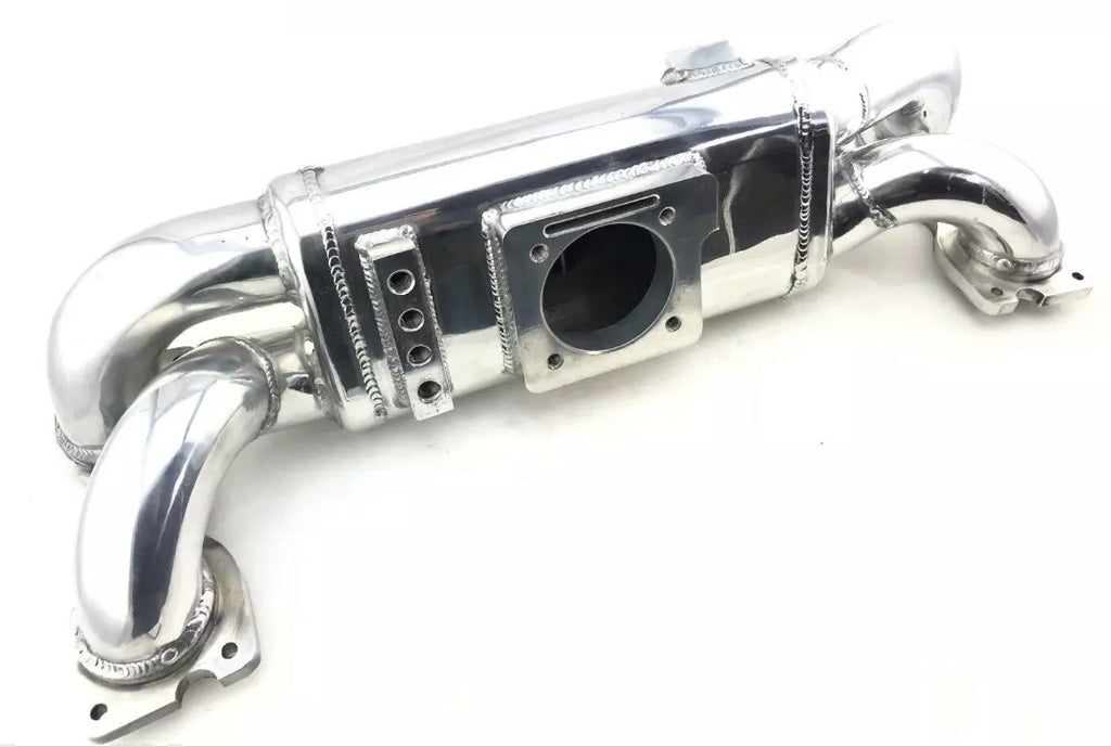 POWER SPIRIT Polished Aluminium Inlet INTAKE MANIFOLD FITS WRX EJ20 GC8 GDB EJ25