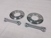 BEST VALUE -CUSTOMIZED BRACKETS + HATS + NUTS + BOLTS + BRAKE LINE FOR AP/BREMBO