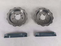 BEST VALUE -CUSTOMIZED BRACKETS + HATS + NUTS + BOLTS + BRAKE LINE FOR AP/BREMBO