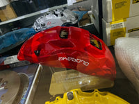 2 X RED Genuine OEM AKEBONO 10 POT HUGE CALIPER SUITS AUDI BMW VW Porsche
