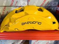 2 X RED Genuine OEM AKEBONO 10 POT HUGE CALIPER SUITS AUDI BMW VW Porsche