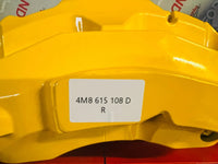 2 X RED Genuine OEM AKEBONO 10 POT HUGE CALIPER SUITS AUDI BMW VW Porsche