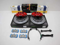 AP RACING 6 POTS CALIPERS + KPR Carbon Ceramic Rotors (CCB) FULL BRAKE KIT (customised for your car) suita 18 inch + wheels