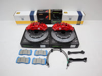 AP RACING 6 POTS CALIPERS + KPR Carbon Ceramic Rotors (CCB) FULL BRAKE KIT (customised for your car) suita 18 inch + wheels