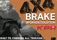 KPR BRAKES NEW BRAKE UPGRADE KIT FOR GWM TANK 300 (F & R) -- KPR BRAKE PADS + DBA BRAKE ROTORS + KPR SS BRAKE LINE + BREMBO BRAKE Fluid + BREMBO BRAKE LUBRICANT (Copy)