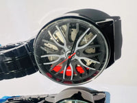 1X NEW FASHING WATCH -BIG BRAKE KIT -BBK STYLE - UNISEX -YELLOW CALIPER