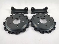 BEST VALUE -CUSTOMIZED BRACKETS + HATS + NUTS + BOLTS + BRAKE LINE FOR AP/BREMBO