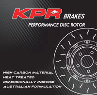2 X KPR BRAKES CS-KP43266S (DBA43266S)   PRO C SLOTTED DISC BRAKE ROTOR FITS FRONT FITS RAM TRUCKS RAM1500 DT