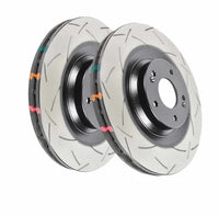 2X DBA T3 4000 Slotted Brake Rotor 324mm Front DBA4928S FITS GTR R32 R33 R34 +