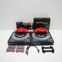2X KPR BRAKES Performance street MAX 6 Pot caliper + KPR 355mm Slot Rotor big Brake Kit For BA BF