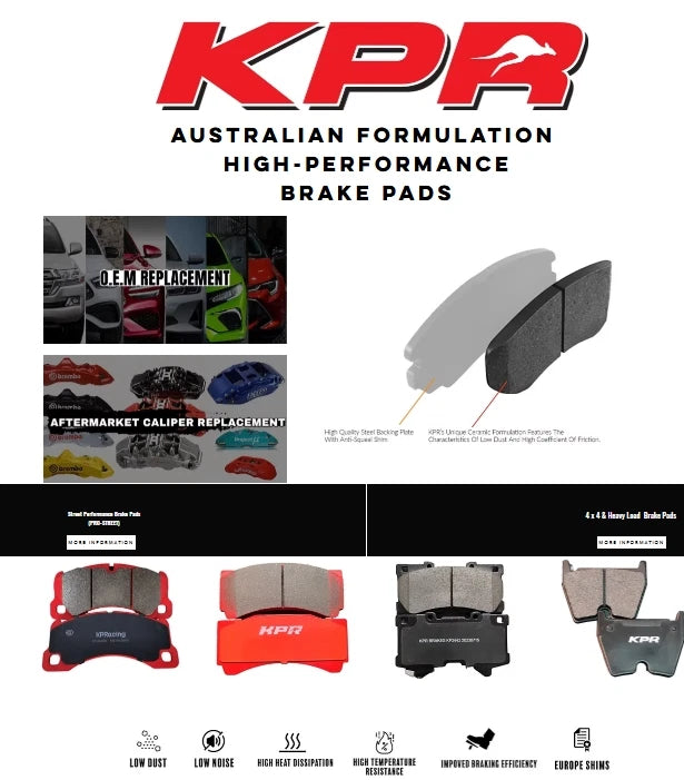 KPRacing PERFORMANCE BRAKE PADS REPLACEMENT FOR AP RACING CP9200 AP9200 CP5200 caliper