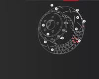 SALE 2024- DBA T3 5000 SERIES Slotted Replacement Brake Rotor Pair DBA57890.1S