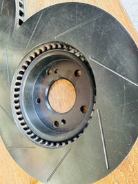 2X display products - PROJECT MU SLOT DISC BRAKE ROTORS SCRN003 FITS NISSAN SKYLINE GTST R33 ECR33