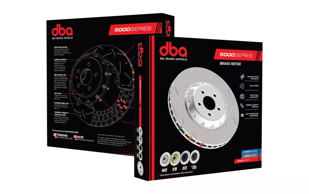 SALE 2024- DBA T3 5000 SERIES Slotted Replacement Brake Rotor Pair DBA57890.1S