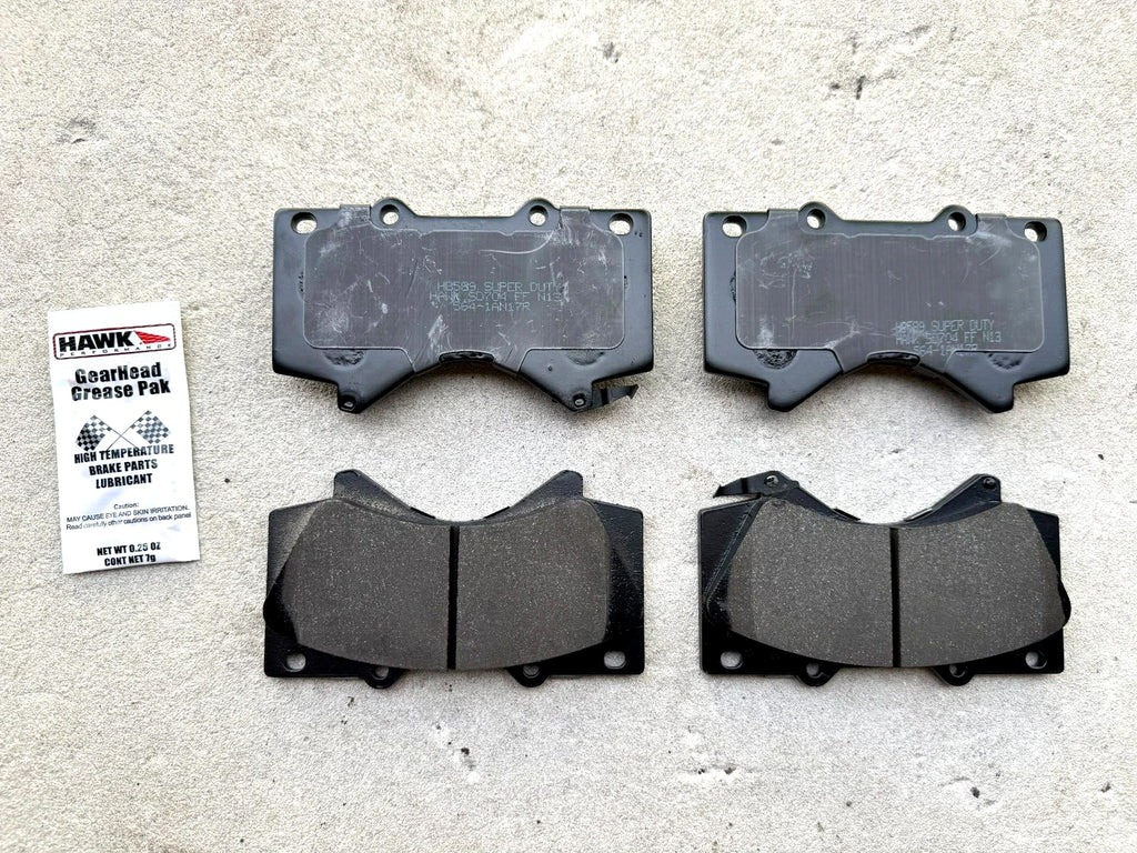 HAWK Premium Disc Brake Pad Front fit Landcruiser 200 series LC200  (VDJ200 / 200 SERIES) DB1838