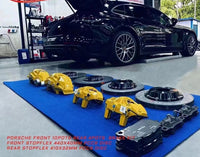 Akebono Front 10 POT + Rear 4 POT Complete Brake Kit with Carbon Ceramic Rotor FOR PORSCHE -ALL
