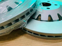 KPR BRAKES PAIR - Front Disc Brake Rotors for Audi S3 Limousine A3 Sportback Left Front Rotor (Driver Side): 5Q0615301F Right Front Rotor (Passenger Side): 5Q0615301G