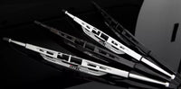2X JDM MTEC TITANIUM LIGHT WEIGHT WINSCREEN WIPER BRADE 22" + 18"