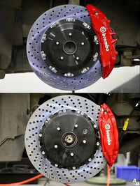 BREMBO 8POT G8 CALIPERS FRONT UPGRADE BIG BRAKE KIT 18" + WHEEL FIT BMW /AUDI / VW /FORD / HOLDEN + MORE (CUSTOMISED BRAKES)
