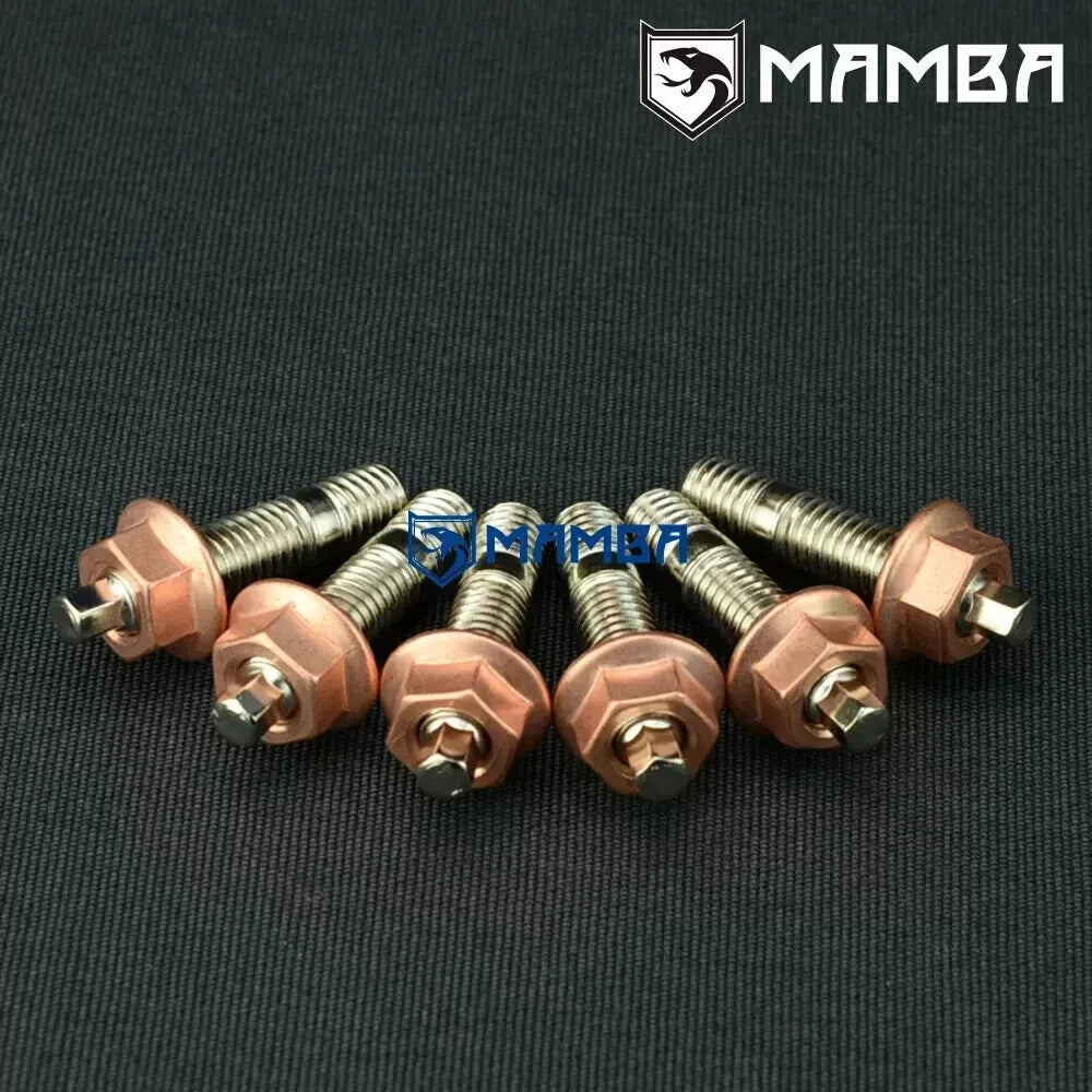 MAMBA Turbo Turbine Housing Stud Kit 40mm M8x1.25mm SCM440 (6 sets)