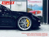 Akebono Front 10 POT + Rear 4 POT Complete Brake Kit with Carbon Ceramic Rotor FOR PORSCHE -ALL