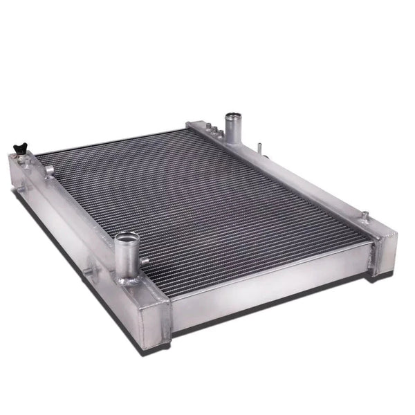 RACING SPEC 52MM ALUMINIUM RADIATOR for TOYOTA SUPRA JAZ80 2JZ 2JZGTE ...
