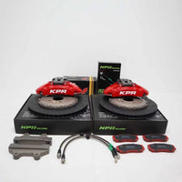 KPR BRAKES 6pot CALIPERS + KPR 355MM / 380MM SLOTTED ROTORS FULL BIG BRAKE KIT